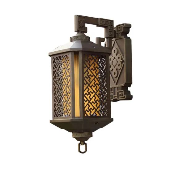 Vintage European Style IP65 Rated Aluminum LED Outdoor Wall Lamp for Garden