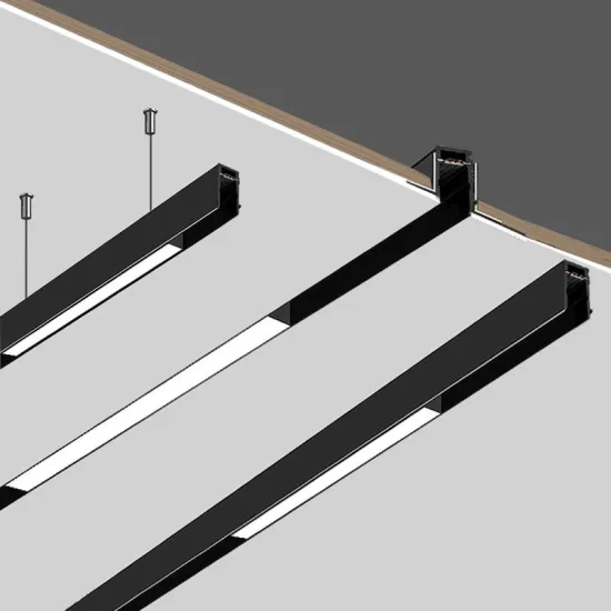 Suspension Recessed 20mm Wide LED Magnet Lamp Low Voltage Rimless 24V Magnetic Track Light