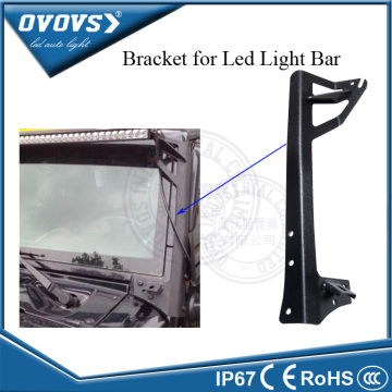 OVOVS Aluminum alloy roof rack bracket 50" light bar car mounting bracket for wrangler offroad