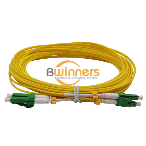 สายแพทช์ไฟเบอร์ LC/APC-LC/APC SM ดูเพล็กซ์ 0.15dB 2.0mm