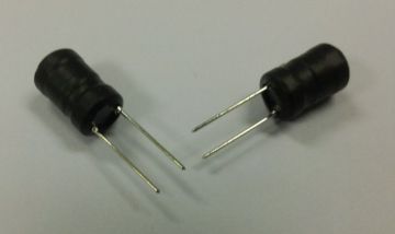 500mh Radial Leaded Drum Core Inductor , Low-resistance Inductor
