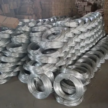 Galvanized wire and binding wire