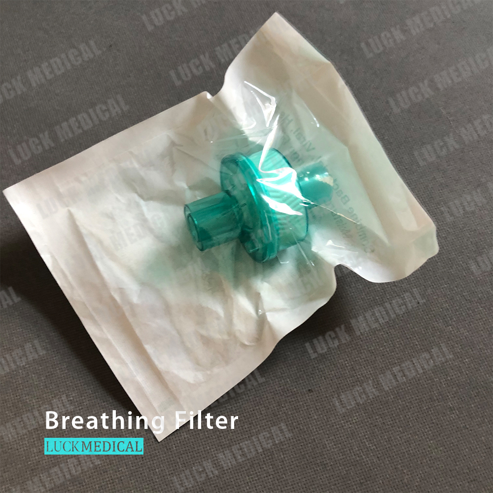 Disposable Tracheostomy HMEF HME Breathing Filter