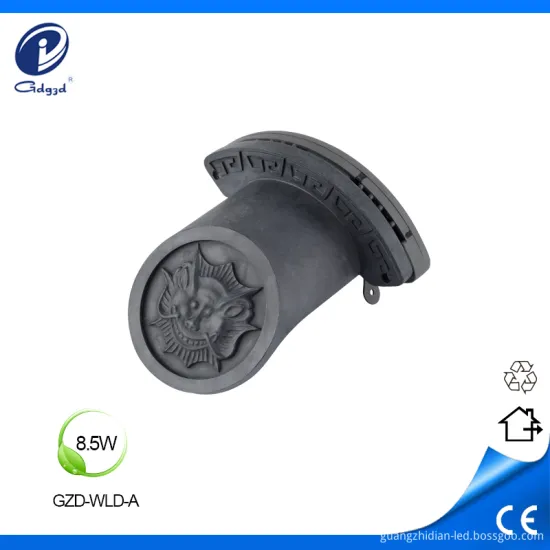 Chinoiserie roof waterproof led corrugated lighting