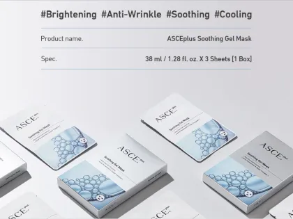 Asce Plus Soothing Gel Mask Is Super Restorative, Soothing To The Skin