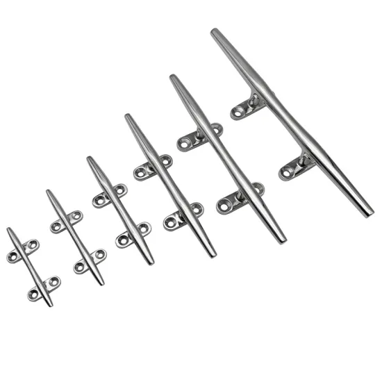 Factory Outlet 316 Stainless Steel Boat Hollow Cleat For Sailboats