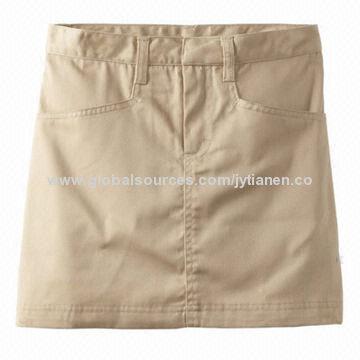 Skirt, made of 65% polyester/35% cotton, factory price, OEM and ODM orders are welcome