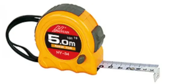 3m/5m/7.5m /10mmeasuring tape rubber coatting