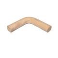 Bahagian tangga tangga merah oak dengan fillet tersuai