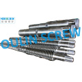 Bimetallic Twin Conical Screw and Barrel 80/156