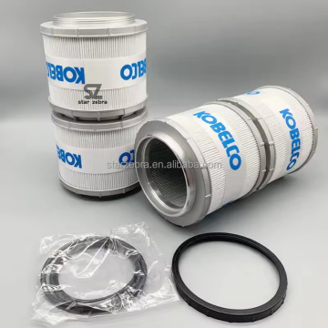 Elemento de filtro de aceite hidráulico OEM Kobelco para SK210-8 YN52V01011P1 YN52V02011P1 YN52V01021P2