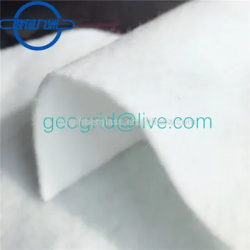Polyester needle punched nonwoven geotextile
