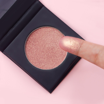 Özel Etiket Vegan Gevşek Toz Fosforlu - Özel Yüz Yüksek Pigment Siyah Palet