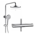 Bathroom Thermostatic Shower Hotel Chrome Color 3 Functions Thermostatic Shower Manufactory