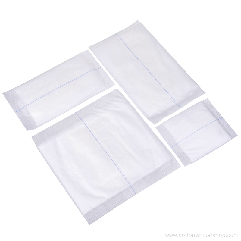 Hospital Use 100% Pure Cotton Abdominal Pads