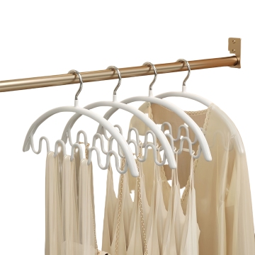 Sun-top Hanger for Scarves and Coat-Shirt Storage: Metal Wire Hangers Cloth Dryer Rack