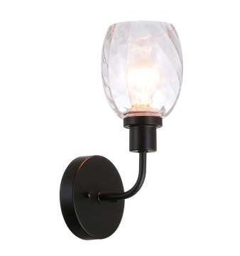 Modern Black Iron E26 Farmhouse Vanity Light Fixture for Bathroom