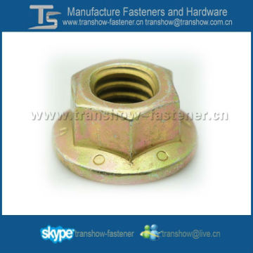 DIN980v all metal Prevailing Torque Hex Flange Nuts