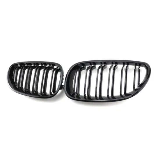 BMW E60 5 Series 2005-2009 Automotive Parts Dual Slats Kidney Grille - Upgrade for BMW M5 Front Grille