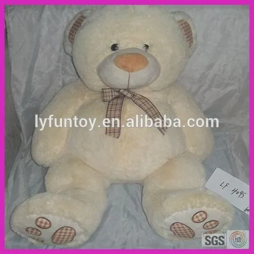 China factory direct sale lifelike white soft polar bear plush bear toy