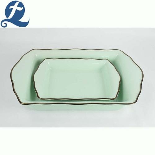 Kitchen ceramic bread pan porcelain bakeware for cooking