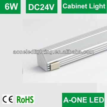 Professional Led Factory !!! Wonderful lighting effects, DC 24V 6W 600lm kitchen cabinets led light, round led cabinet light