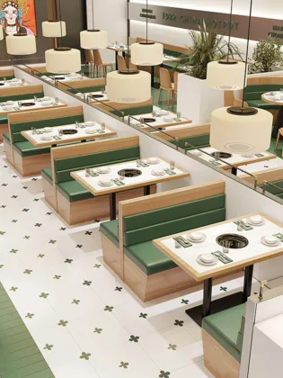 Chinese fine dining room sofa