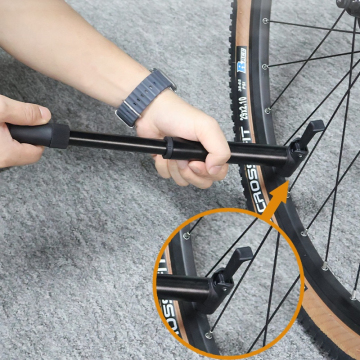Pompa per biciclette per pavimento per pavimento in bici da 130 psi per la bici da bici in lega in alluminio in lega in lega di aria in lega in alluminio