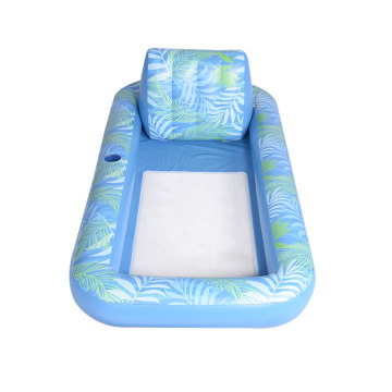 Custom pool float with mesh inflatable beach floats