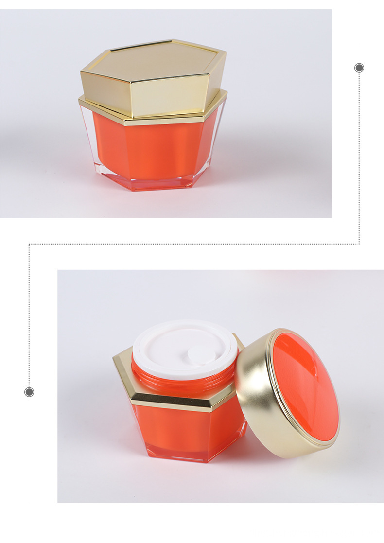 Empty Acrylic Cosmetic Bottle