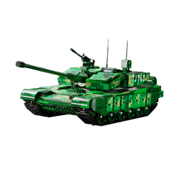 Modello di carri armati da battaglia educativa fai -da -te: K -Box 10297 99A - Brick's Brick Set giocattolo con piccole particelle per costruzioni militari