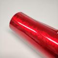 Super Gloss Red Color Forged carbon fiber chrome PVC car body wrap film