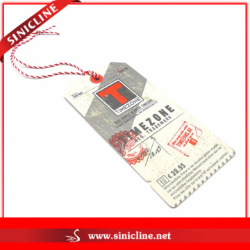 2014 High Quality New Paper Clothing Hangtags and Labels Printed
