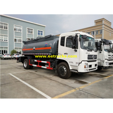 Dongfeng 10000L băng tải Acetic Acid Tank Xe tải