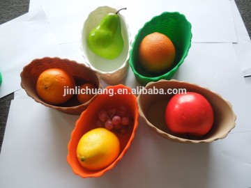 promotional FDA approved collapsible silicone strain basket