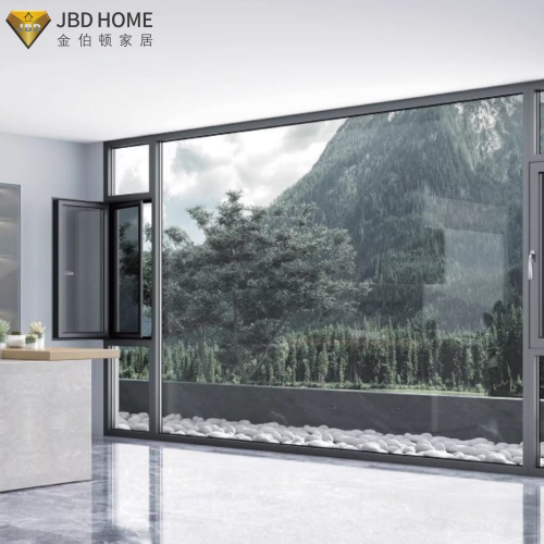 Labainketa leihoa / Diseinatu aluminiozko leiho sinpleak