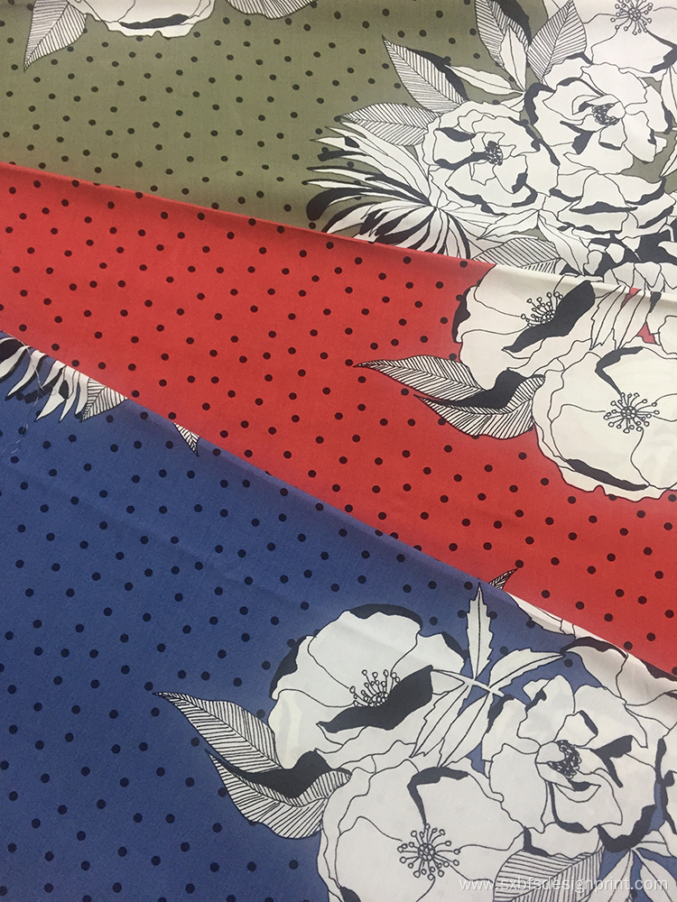 Rayon Poplin Air-jet 45s Printing Fabric