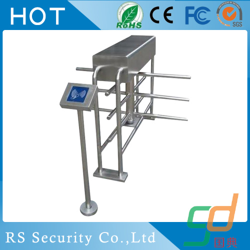 Mechanical 3 Arm Gate Reader Half Height Turnstile