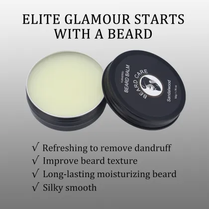 Private Label Steel Comb for After Beard Care Kit