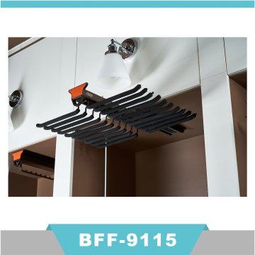 Top Mounted Trouser Racks with Two Rows Pants Holder - New Design Wardrobe Cabinet