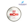 Hoja de sierra para corte de aluminio Goldtol de 355 mm