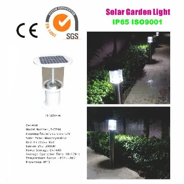 CE approval solar landscape lighting, outdoor garden lighting