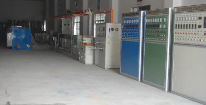 Cat7 Cat8 Physical Foaming Extrusion Machine for PE LAN Cable Production