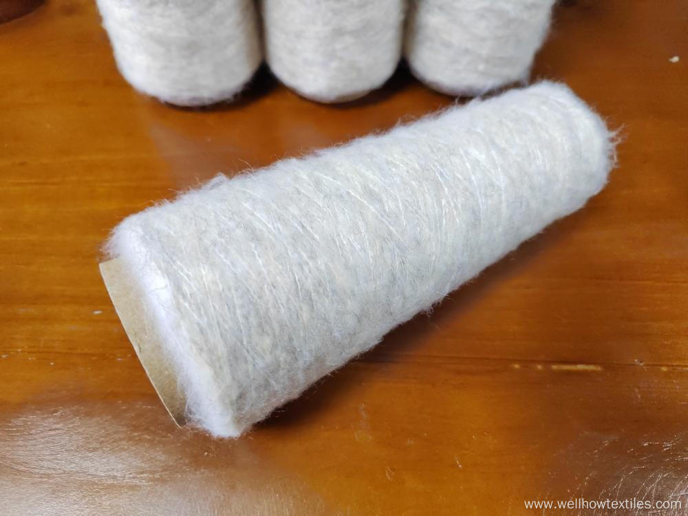 Brush Blended Yarn for Knitting Machine