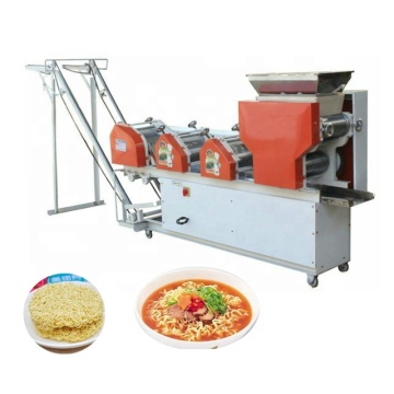 Automatic Instant Noodle Production Line: Manufacturing Plant with PLC and Steam Heating