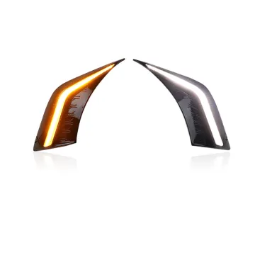 Gobison 2 Colors LED Daytime Running Light Fog Lamp for Lexus ES 2018-2022