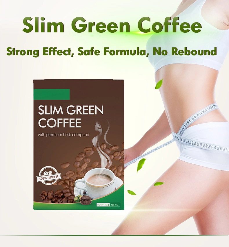 OEM/ODM Vegan Sugar Free Slimming Burn Fat Fast Supresses Appetite Satiety Weight Loss Slimming Green Coffee Powder