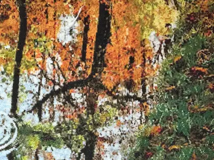 Hand-Painted Oil Art Carpet