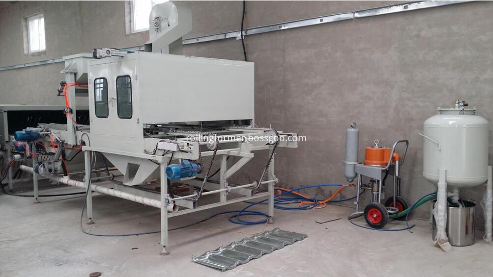 stone coated tile production line 6