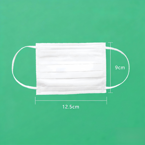 Máscara protetora plana descartável para crianças